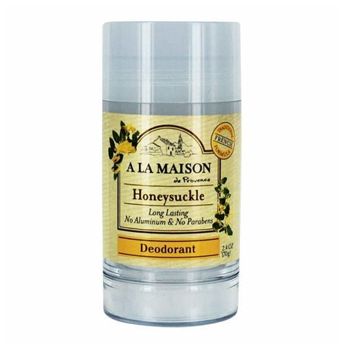 A La Maison - Traditional French Formula Long Lasting Deod orant Honeysuckle - 2.4 oz.