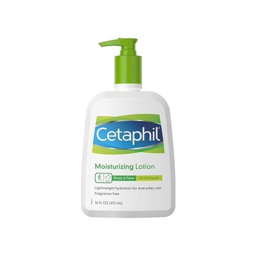 Cetaphil Moisturizing Lotion for All Skin Types  Fragrance-Free  16 fl oz