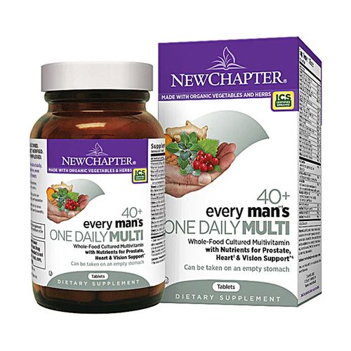 New Chapter Every Man s One Daily 40 Plus Multivitamin Tablets  24 Ct