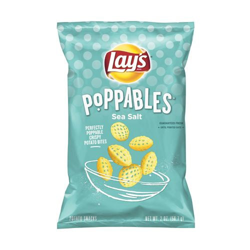Lay s Poppables Sea Salt Potato Snacks  5 oz Bag