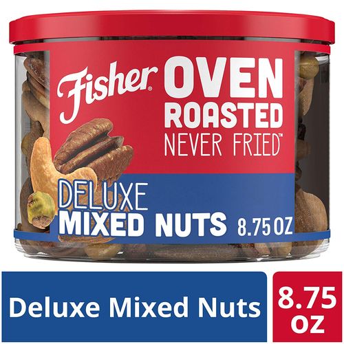 DELUXE MIXED NUTS WITH SEA SALT, SEA SALT