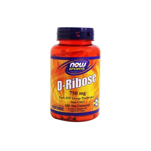 NOW Foods - NOW Sports D-Ribose 750 mg. - 120 Vegetable Capsule(s)