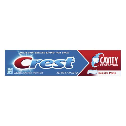 Crest Cavity Protection Toothpaste  Regular Paste  5.7 oz