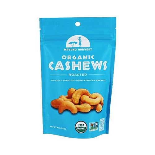 Mavuno Harvest, Nuts Chashew Rstd Org - 4oz
