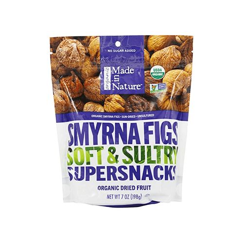 SOFT & SULTRY ORGANIC DRIED FIGS SUPERSNACKS, SOFT & SULTRY