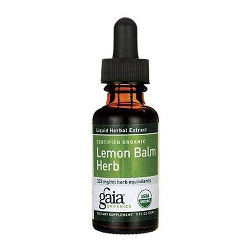 Gaia Herbs Lemon Balm 1 Fl Oz  Liquid Extract