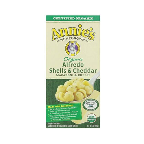 Annie's Organic Alfredo Shells and Cheddar Macaroni & Cheese