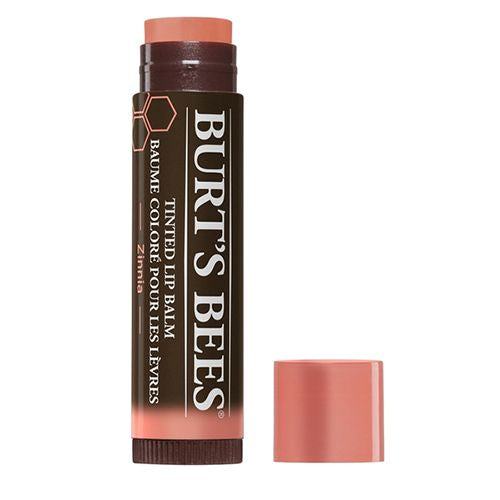 Tinted Lip Balm - Zinnia by Burts Bees for Women - 0.15 oz Lip Balm