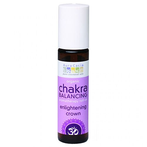 Aura Cacia Chakra Balancing Aromatherapy Roll-on - Enlightening Crown