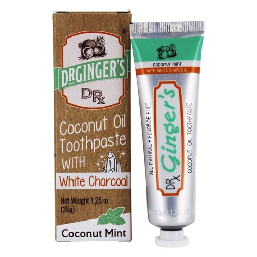 Dr Ginger's Coconut Oil Toothpaste W