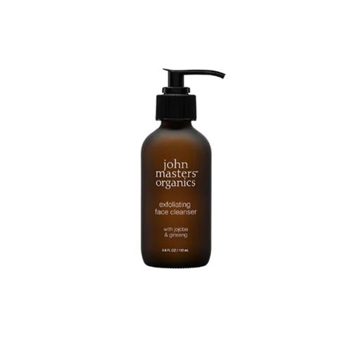 John Masters Organics Exfoliating Face Cleanser with Jojoba and Ginseng, 3.6 Fl Oz