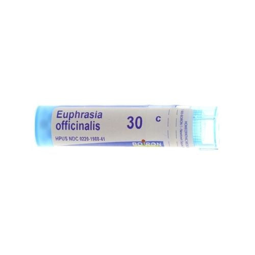 Boiron Euphrasia Officinalis 30C  Homeopathic Medicine for Abundant And Irritating Eye Discharge  80 Pellets