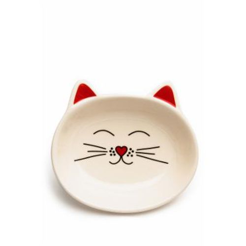 Park Life Designs Oscar Cat Dish | Cream