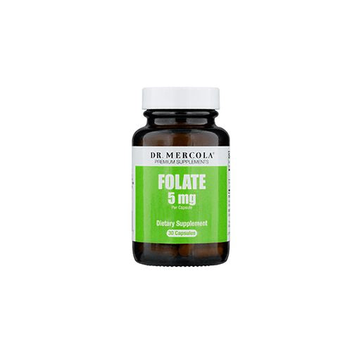 Dr. Mercola  Methyl Folate  5 mg  30 Capsules