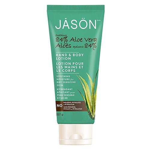 JASON Soothing Aloe Vera 84% Hand and Body Lotion  8 oz.