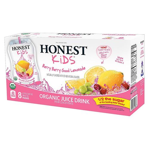 Honest Kids, Organic Berry Berry Good Lemonade, 6.75 Fl Oz