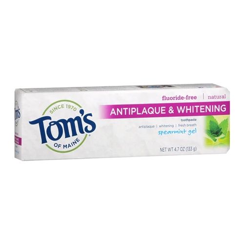 Toms Of Maine, Tthpste Gel Antiplq Wht Sprmnt - 4.7oz