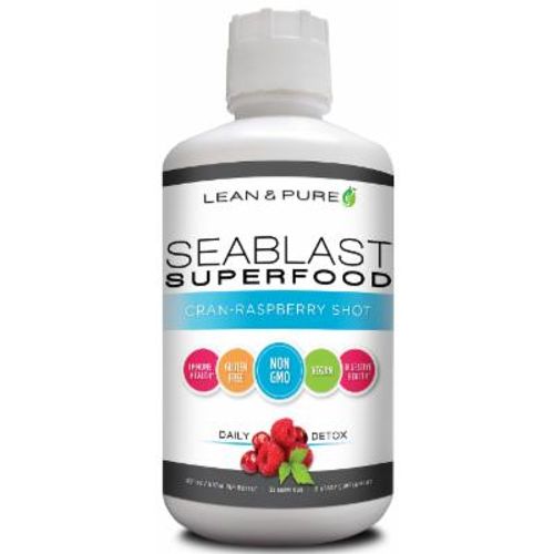 Olympian Labs Lean & Pure Seablast Superfood - Cran Raspberry Shot 32 fl oz Liq