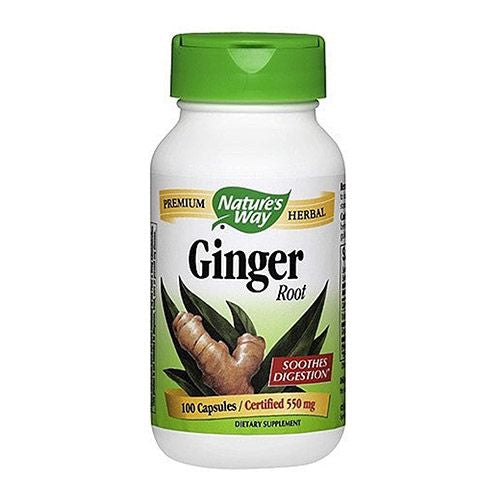 Nature s Way Ginger Root 100 Capsules