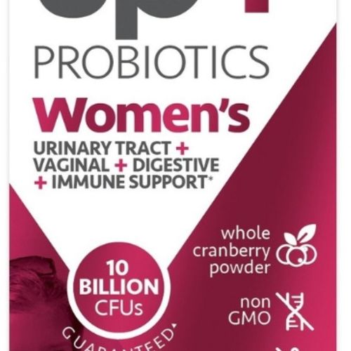 UP4 Women s Probiotic with Organic Cranberry Dietary Supplement Capsules  60 Ct