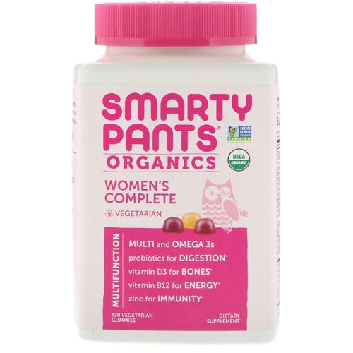 SmartyPants Organic Women s Formula Multivitamin Gummies - 120ct