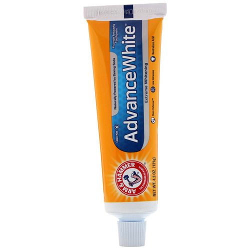 Arm And Hammer Advance White Baking Soda And Peroxide Toothpaste  Fresh Mint  4.3 Oz