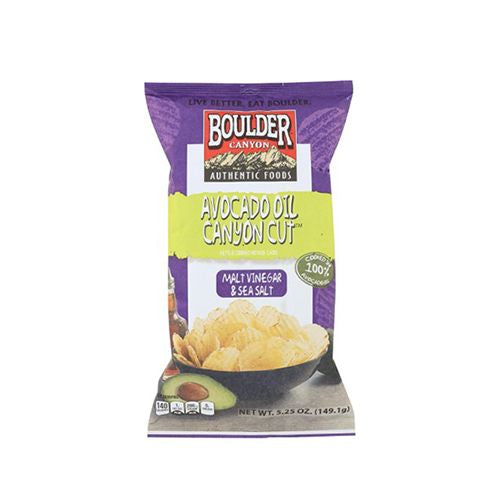 Boulder Canyon Gourmet Medley Salted Kettle Style Potato Chips, 5.25 Ounce