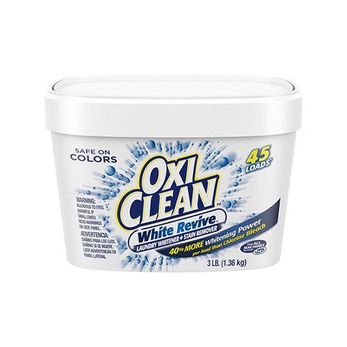 OxiClean White Revive Laundry Whitener + Stain Remover  3 lbs.