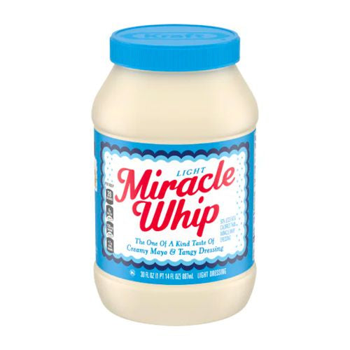 Miracle Whip Light Dressing (30 oz Jar) (B00KX962SW)