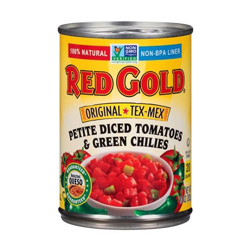 Red Gold Diced Tomatoes with Green Chilies 10oz