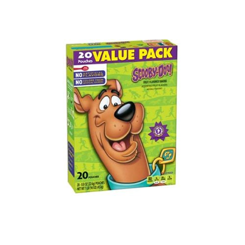 Betty Crocker Scooby-Doo! Fruit Flavored Snacks 20 Count