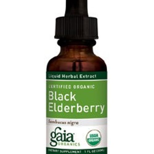 Gaia Herbs - Black Elderberry Certified Organic - 1 fl. oz.