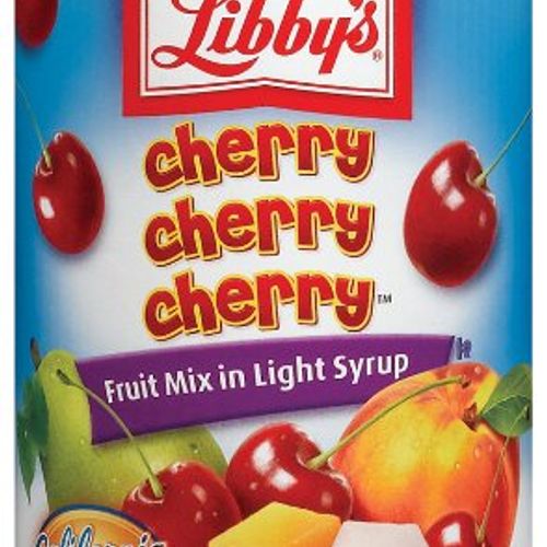 LIBBY'S, CHERRY CHERRY CHERRY!, FRUIT MIX IN LIGHT SYRUP