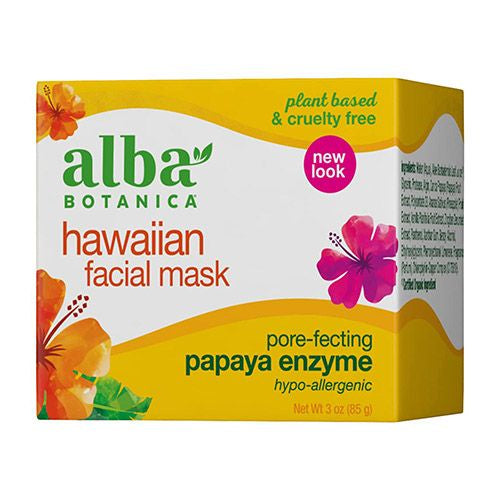 Alba Botanica Pore-Fecting Papaya Enzyme Hawaiian Facial Mask  3 oz.