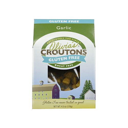 GLUTEN FREE GARLIC CROUTONS, GARLIC