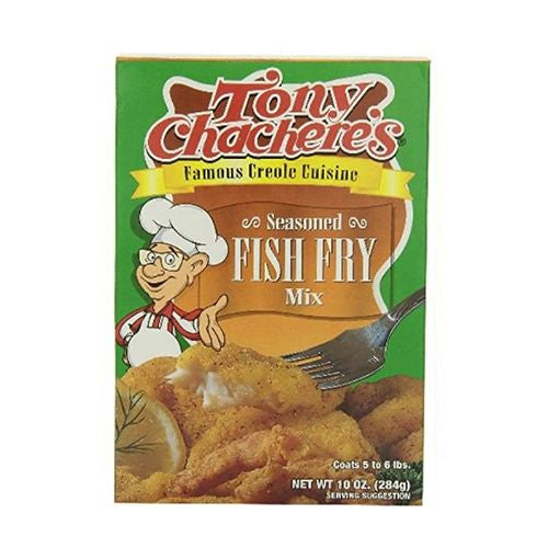 TONY CHACHERE'S, SEASONED FISH FRY MIX