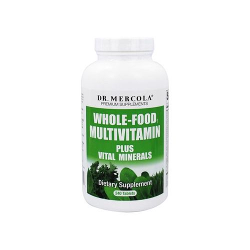 Dr. Mercola Premium Products - Whole-Food Multivitamin Plus - 240 Tablets