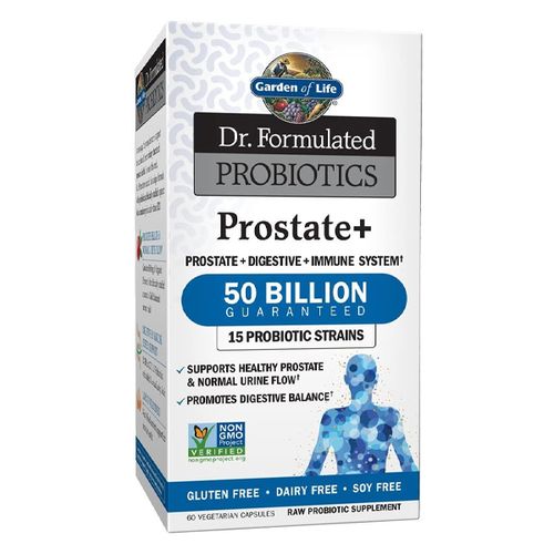 Garden of Life - Dr. Formulated Probiotics Prostate+ - 60 Vegetarian Capsules