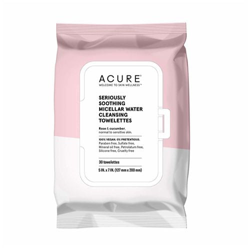 Acure Seriously Soothing Micellar Water Towelettes - 30ct