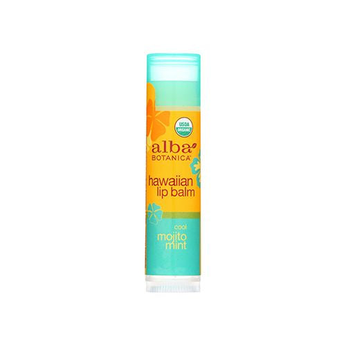 Alba Botanica - Lip Balm - Hawaiian - Mojito Mint - 0.15 oz.