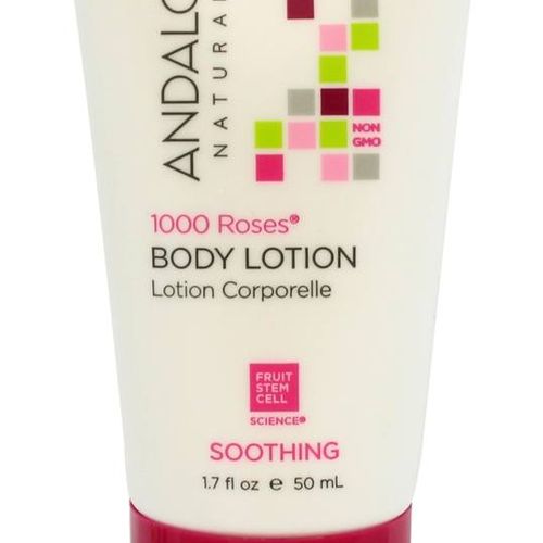 Andalou Naturals, Lotion Trlsz 100o Roses - 1.7floz