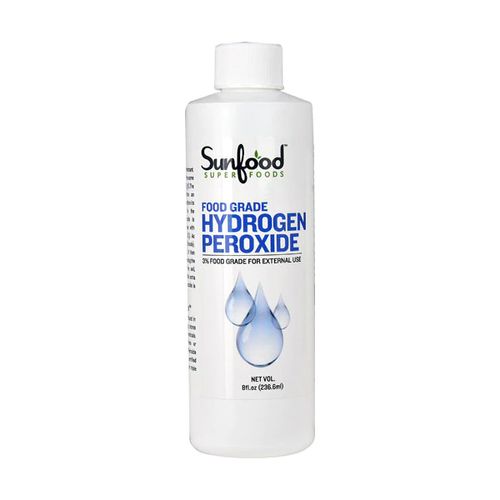 Sunfood Hydrogen Peroxide 3% Solution 8 fl oz Liquid