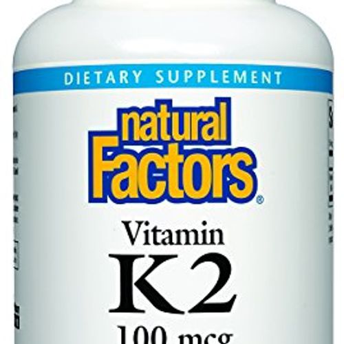 Natural Factors - Vitamin K2 100 mcg - 60  V-Caps
