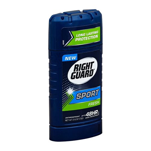 Right Guard Sport Antiperspirant Deodorant Invisible Solid Stick  Fresh  2.6 oz