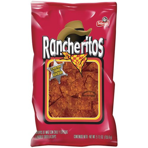 Rancheritos El Mero Mero Sabor Rancero Flavored Tortilla Chips 7.625 oz. Bag