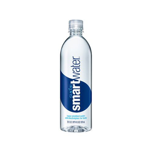 smartwater vapor distilled premium water  20 fl oz  bottle