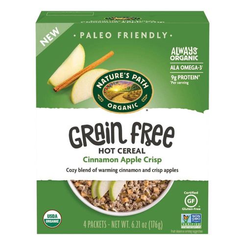 Nature's Path Grain Free Cinnamon Apple Oatmeal - 6.21oz