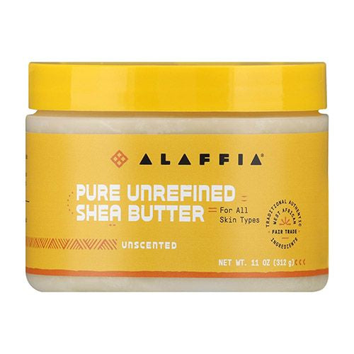 Alaffia Shea Butter  Unscented 11 Oz