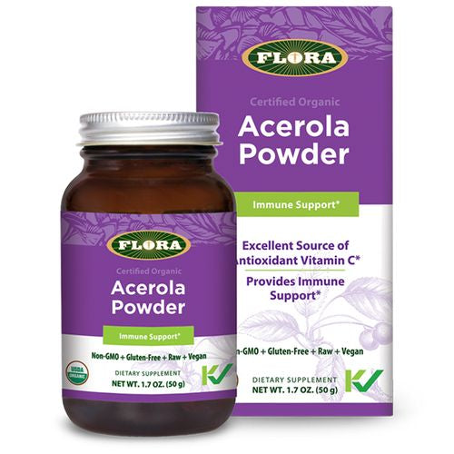 Flora Acerola Powder 1.8 Oz