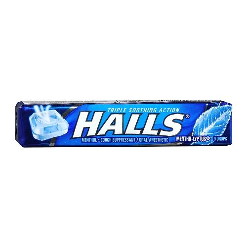 Halls Cough Suppressant Menthol Lyptus Drops - 9 Ea / Pack  20 Pack